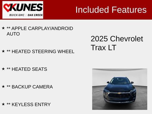 Used 2025 Chevrolet Trax LT w/ LT Convenience Package FWD image 2