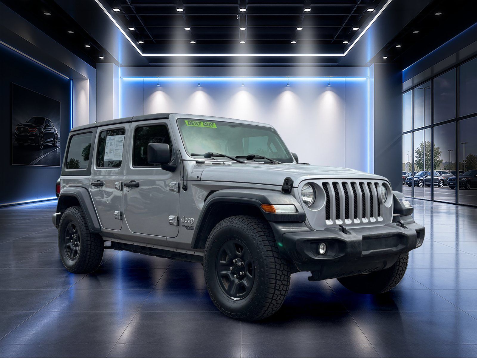Used 2019 Jeep Wrangler Unlimited Sport AWD/4WD image 2