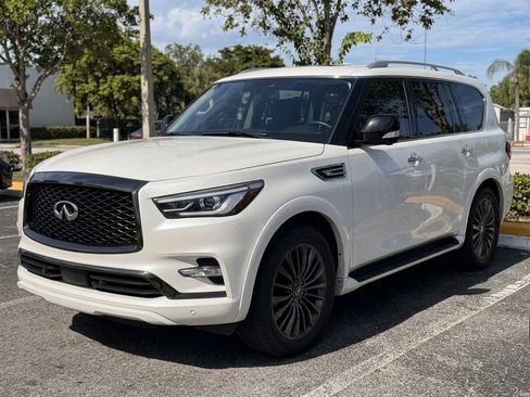 Certified 2023 INFINITI QX80 Premium Select w/ All-Season Package RWD image 1