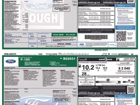 Used 2022 Ford F150 XLT w/ Equipment Group 302A High AWD/4WD image 15