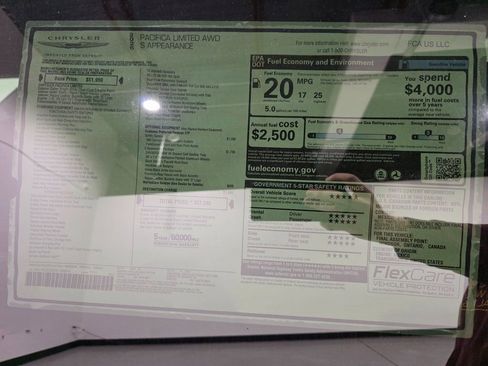 New 2026 Chrysler Pacifica Limited w/ S Appearance Package image 48