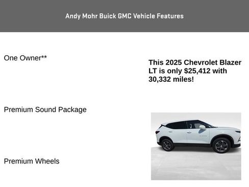 Used 2025 Chevrolet Blazer LT FWD image 8