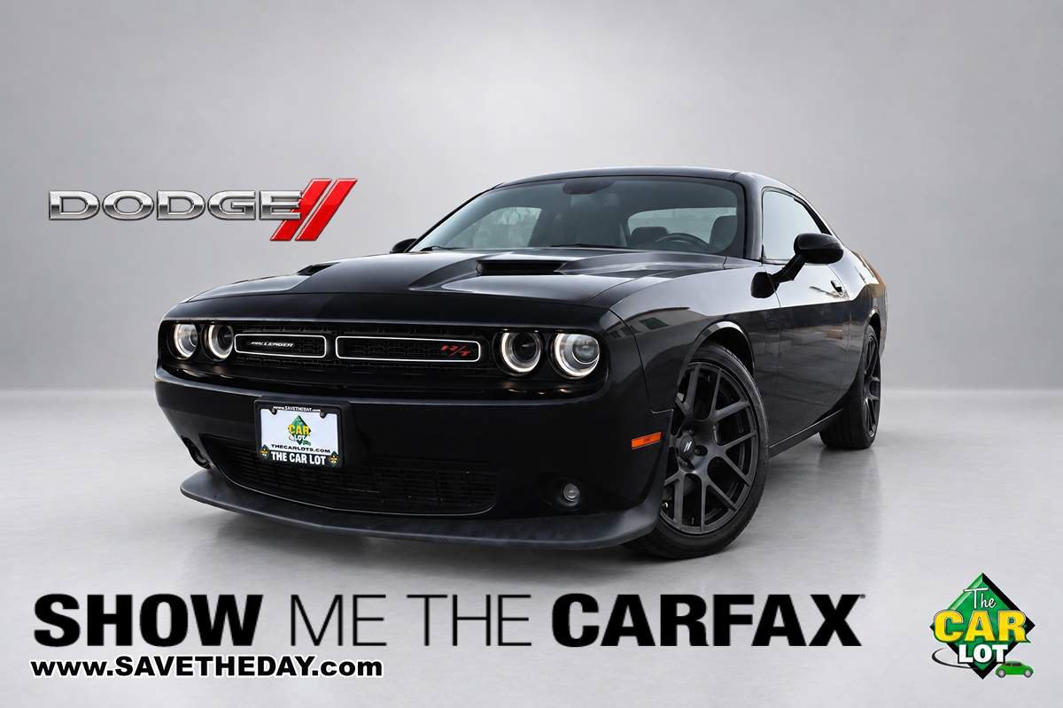 Used 2016 Dodge Challenger R/T Scat Pack w/ Leather Interior Group RWD image 1