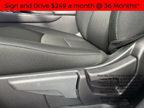 New 2025 Nissan Sentra SV w/ All-Weather Package image 21