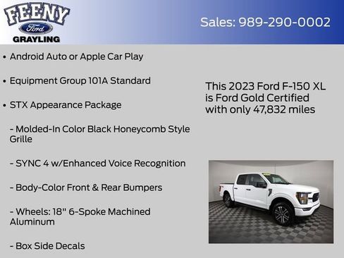 Used 2023 Ford F150 XL w/ STX Appearance Package AWD/4WD image 9