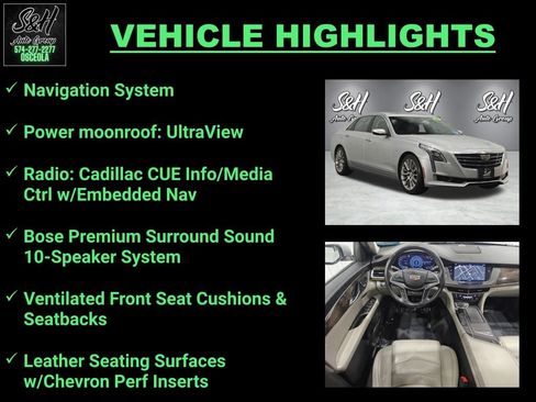 Used 2016 Cadillac CT6 Premium Luxury w/ Comfort Package AWD/4WD image 3