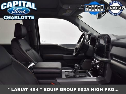 Used 2022 Ford F150 Lariat w/ Equipment Group 502A High image 10