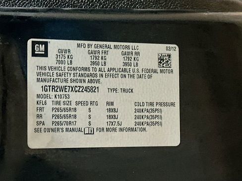 Used 2012 GMC Sierra 1500 SLT w/ Suspension Package, Off-Road image 30