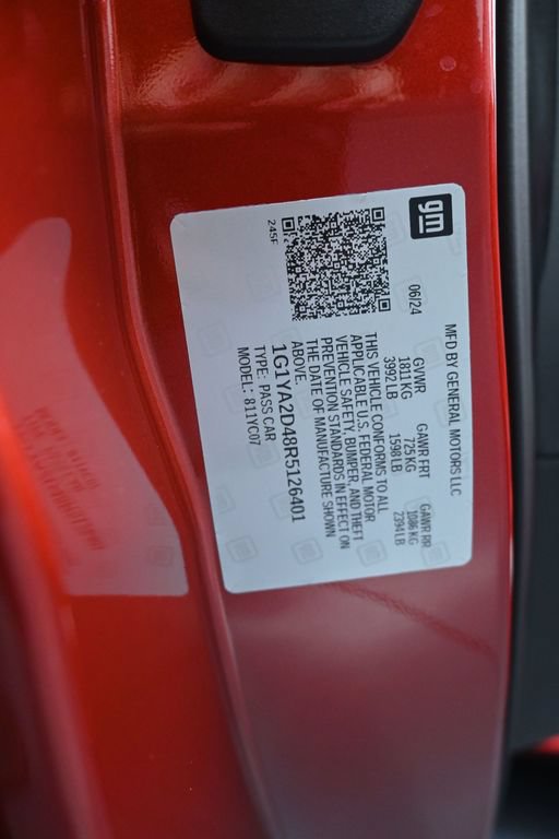 Used 2024 Chevrolet Corvette Stingray Coupe RWD image 17