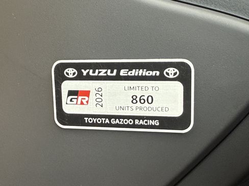 New 2026 Toyota GR86 YUZU Limited image 32