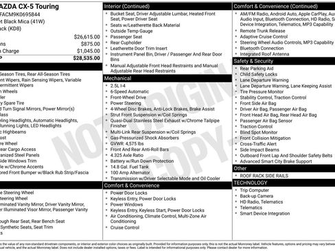 Used 2019 MAZDA CX-5 Touring image 2