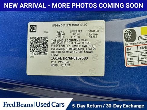 Used 2023 Chevrolet Camaro LT RWD image 34