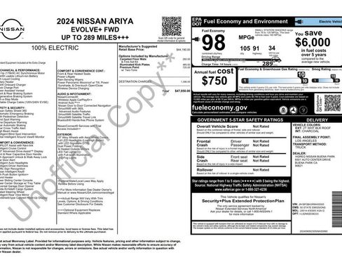 Used 2024 Nissan Ariya FWD image 3