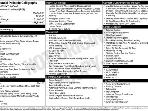 New 2026 Hyundai Palisade Calligraphy image 24