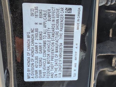 Used 2024 Honda Civic EX image 19