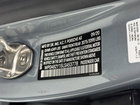 Used 2020 Porsche Taycan 4S w/ Premium Package image 48