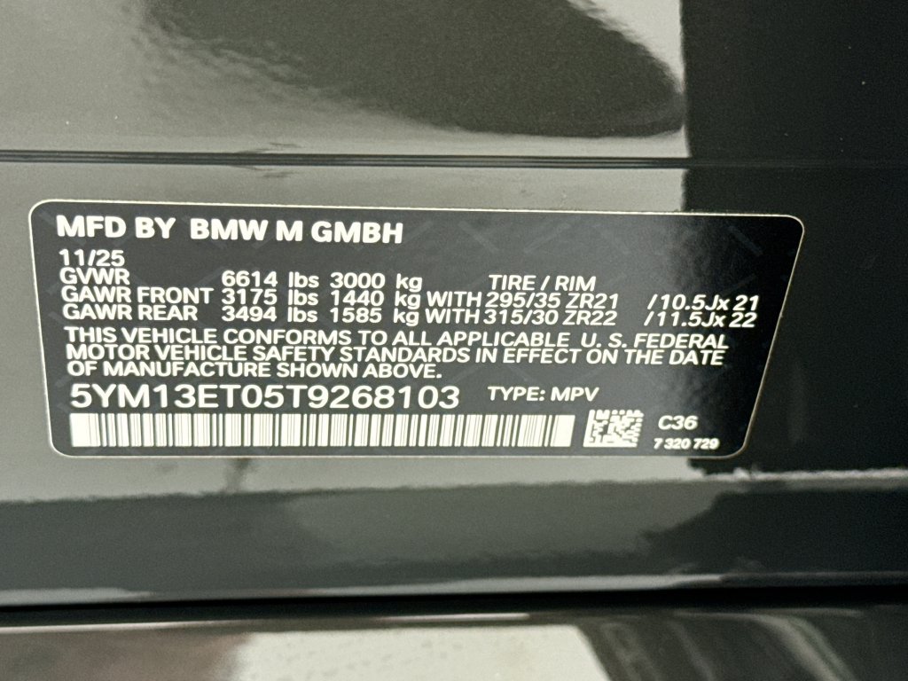 New 2026 BMW X5 M Competition w/ Executive Package AWD/4WD image 34
