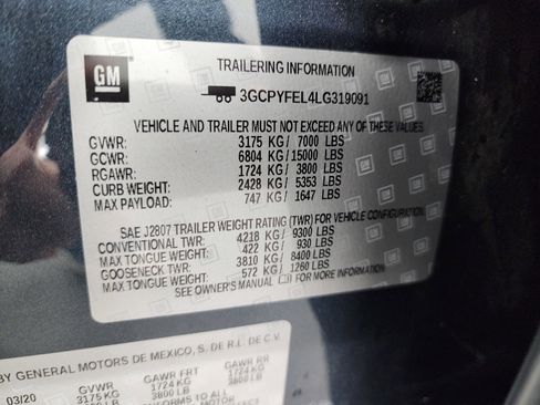 Used 2020 Chevrolet Silverado 1500 LT Trail Boss image 58