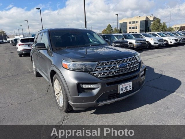 Used 2020 Ford Explorer Limited w/ Class III Trailer Tow Package RWD image 3