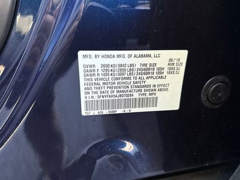 Certified 2018 Honda Pilot EX-L image 19