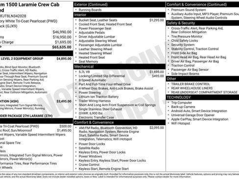Used 2020 RAM 1500 Laramie image 3