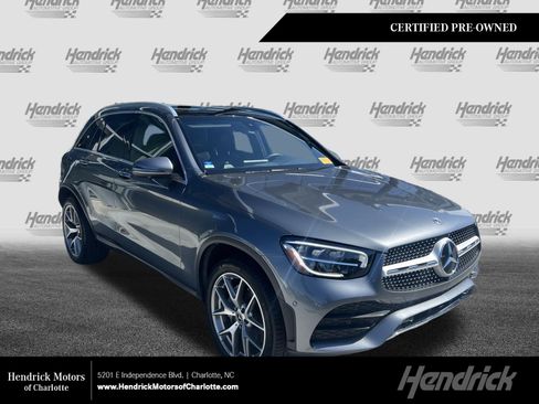 Certified 2021 Mercedes-Benz GLC 300 4MATIC w/ AMG Line image 1