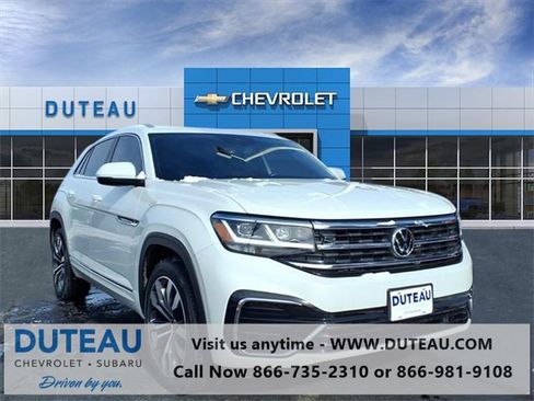 Used 2021 Volkswagen Atlas Cross Sport SEL R-Line w/ Cross Sport MDO Package image 1