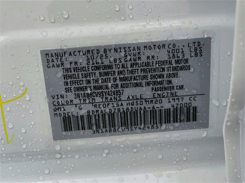 New 2025 Nissan Sentra SV image 20