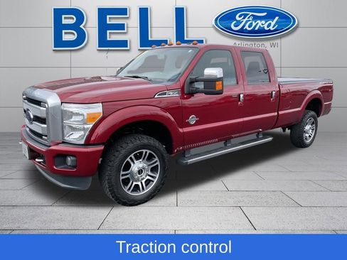 Used 2016 Ford F350 Platinum w/ Snow Plow Prep Package image 9
