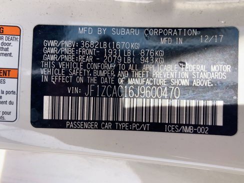 Used 2018 Subaru BRZ Limited w/ Performance Package image 18