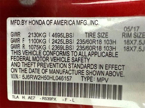 Used 2017 Honda CR-V EX image 33