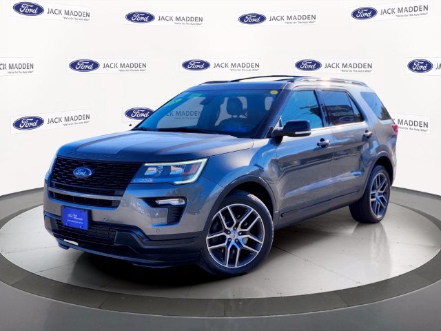 Certified 2018 Ford Explorer Sport w/ Ford Safe & Smart Package AWD/4WD image 1