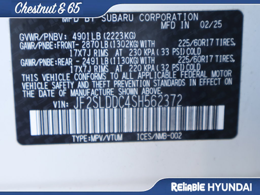 Used 2025 Subaru Forester Premium AWD/4WD image 43