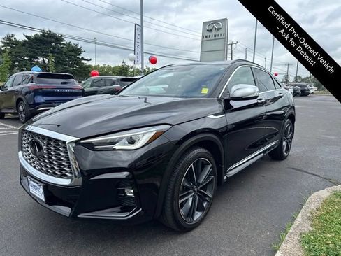 Certified 2025 INFINITI QX55 Luxe w/ Accent Package AWD/4WD image 4