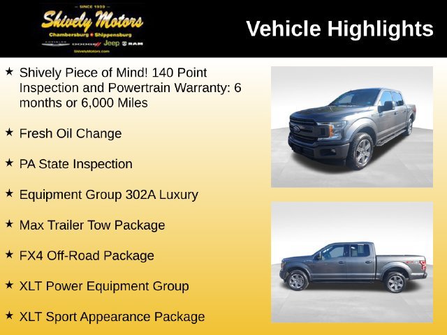 Used 2018 Ford F150 XLT w/ Equipment Group 302A Luxury AWD/4WD image 7