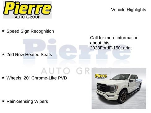 Used 2023 Ford F150 Lariat w/ Equipment Group 502A High AWD/4WD image 24