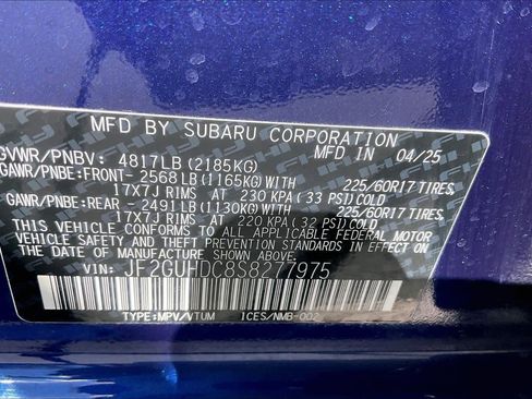 Used 2025 Subaru Crosstrek 2.0i Premium image 31