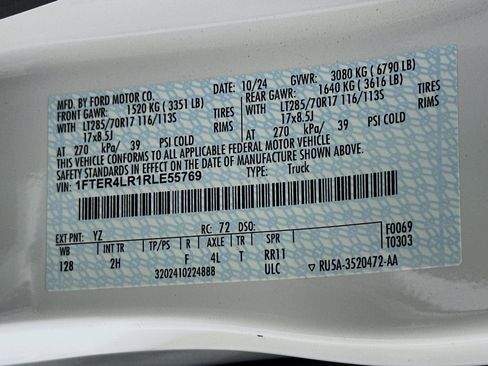 Used 2024 Ford Ranger Raptor AWD/4WD image 12