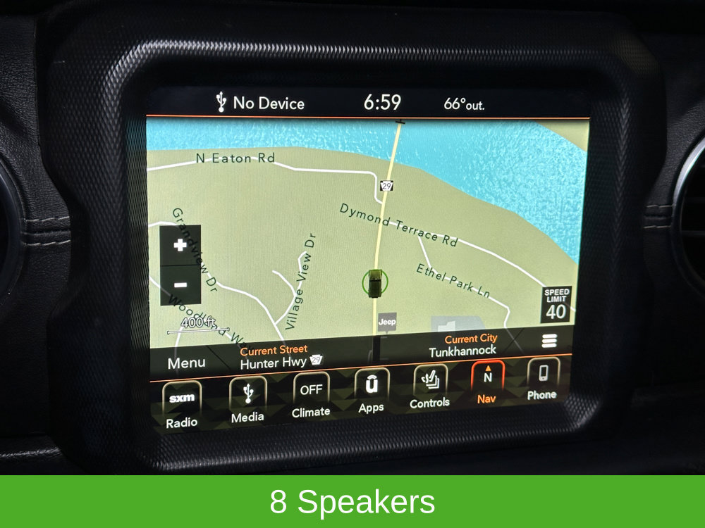 Used 2019 Jeep Wrangler Unlimited Sahara w/ Uconnect 4C Nav & Sound Group AWD/4WD image 4