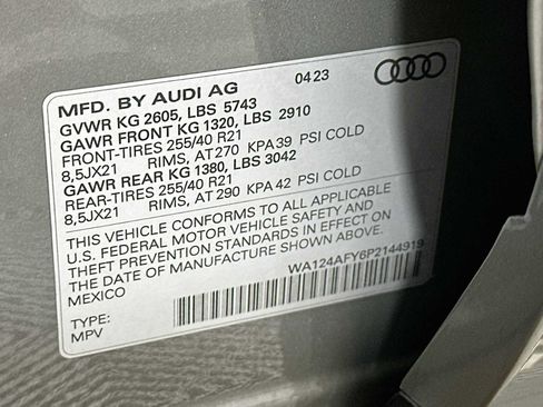 Used 2023 Audi SQ5 Premium Plus w/ Premium Plus Package AWD/4WD image 31