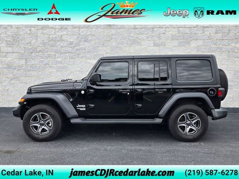 Used 2019 Jeep Wrangler Unlimited Sport S AWD/4WD image 2