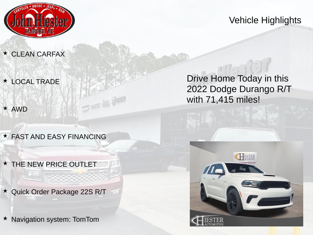 Used 2022 Dodge Durango R/T AWD/4WD image 5