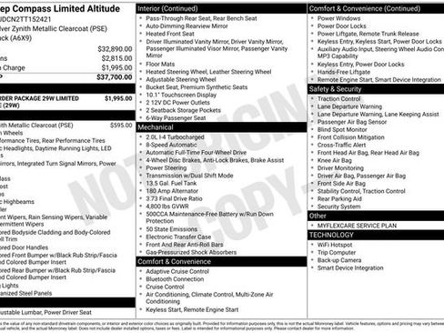 New 2026 Jeep Compass Limited image 26