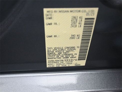 Certified 2023 Nissan Altima 2.5 SV image 18