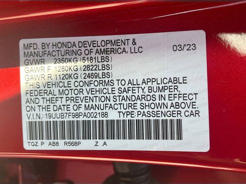 Used 2023 Acura TLX Type S image 34