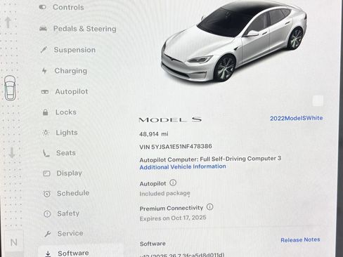 Used 2022 Tesla Model S Standard Range image 14