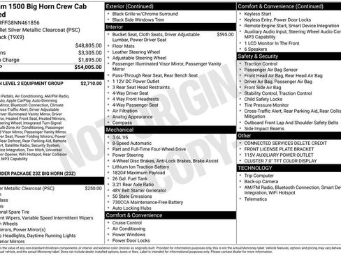 Used 2022 RAM 1500 4x4 Crew Cab image 32