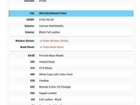 Used 2004 Porsche 911 Turbo image 19