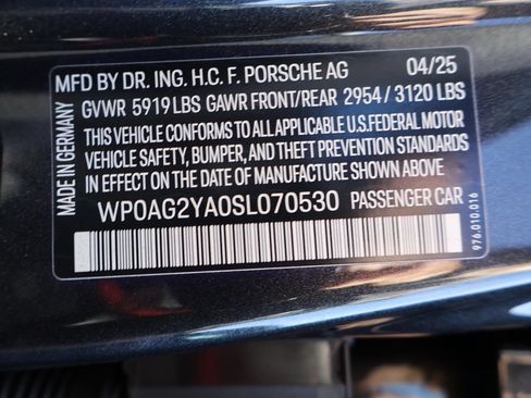 Certified 2025 Porsche Panamera GTS AWD/4WD image 44