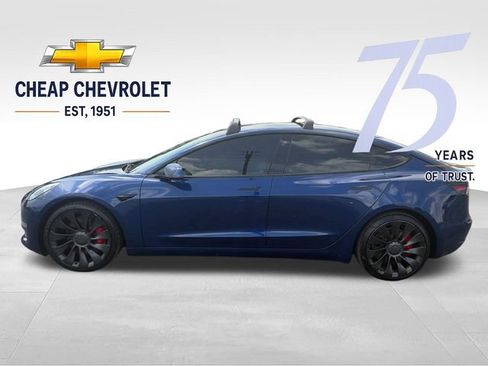 Used 2022 Tesla Model 3 Performance AWD/4WD image 2